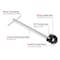 Thrifco Plumbing Large Jaw Adjustable Telescoping Basin Wrench 10 Inch -17 Inch 4402341 - alternate 3